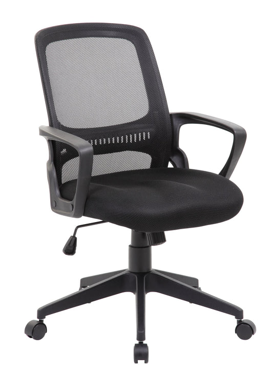 Boss Mesh Task Chair, Black - B6456-BK