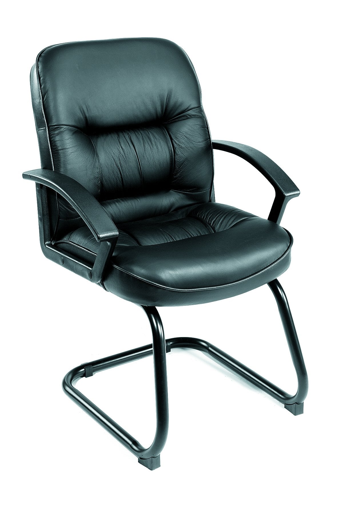 Boss Mid Back LeatherPlus Guest Chair - B7309