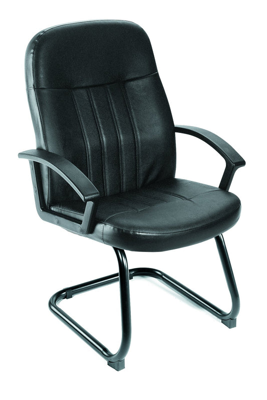 Boss Executive Leather Budget Guest Chair - B8109